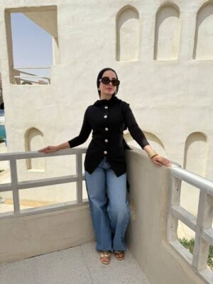 Black Rozlien Vest one Size